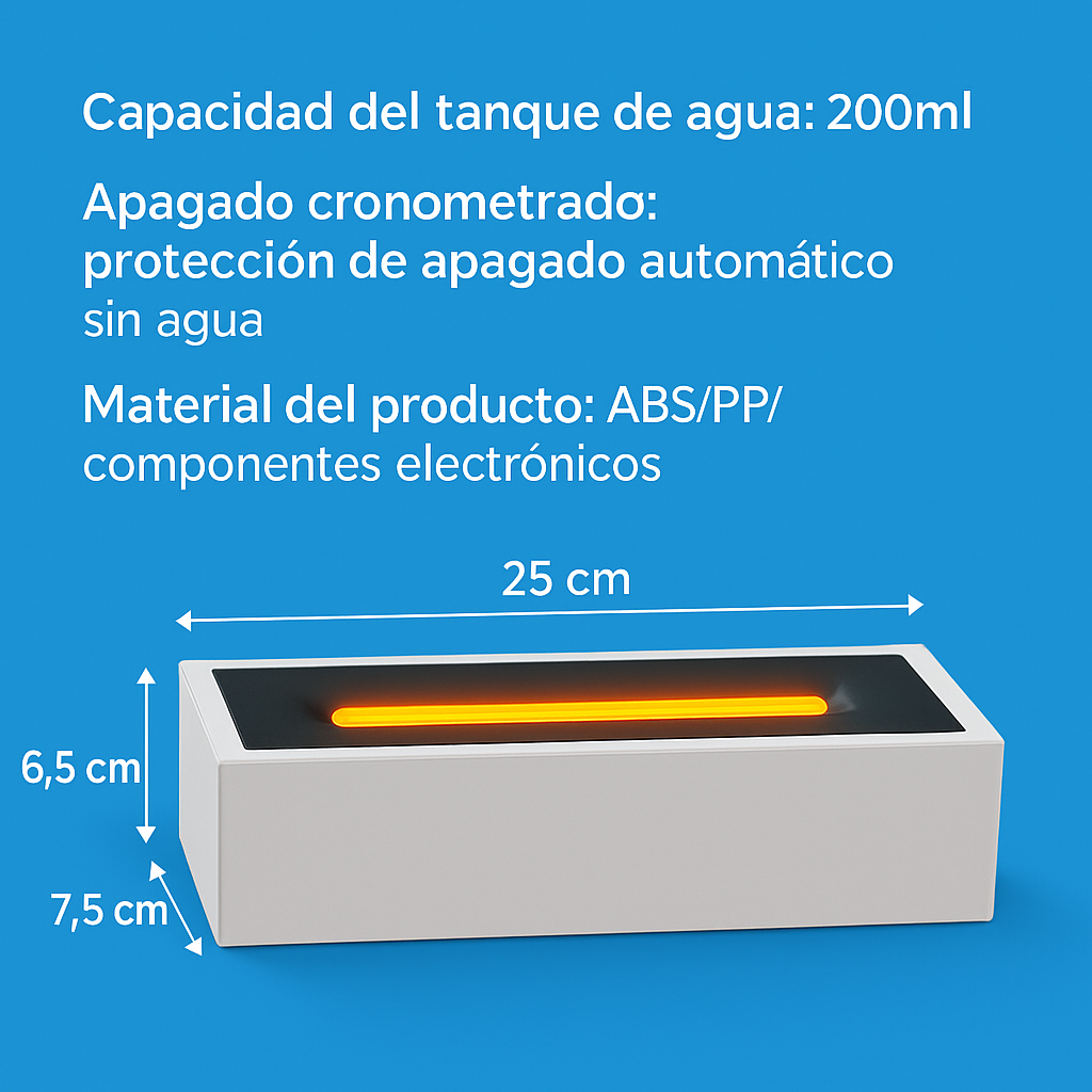 HUMIFICADOR FOGATA MODERNA
